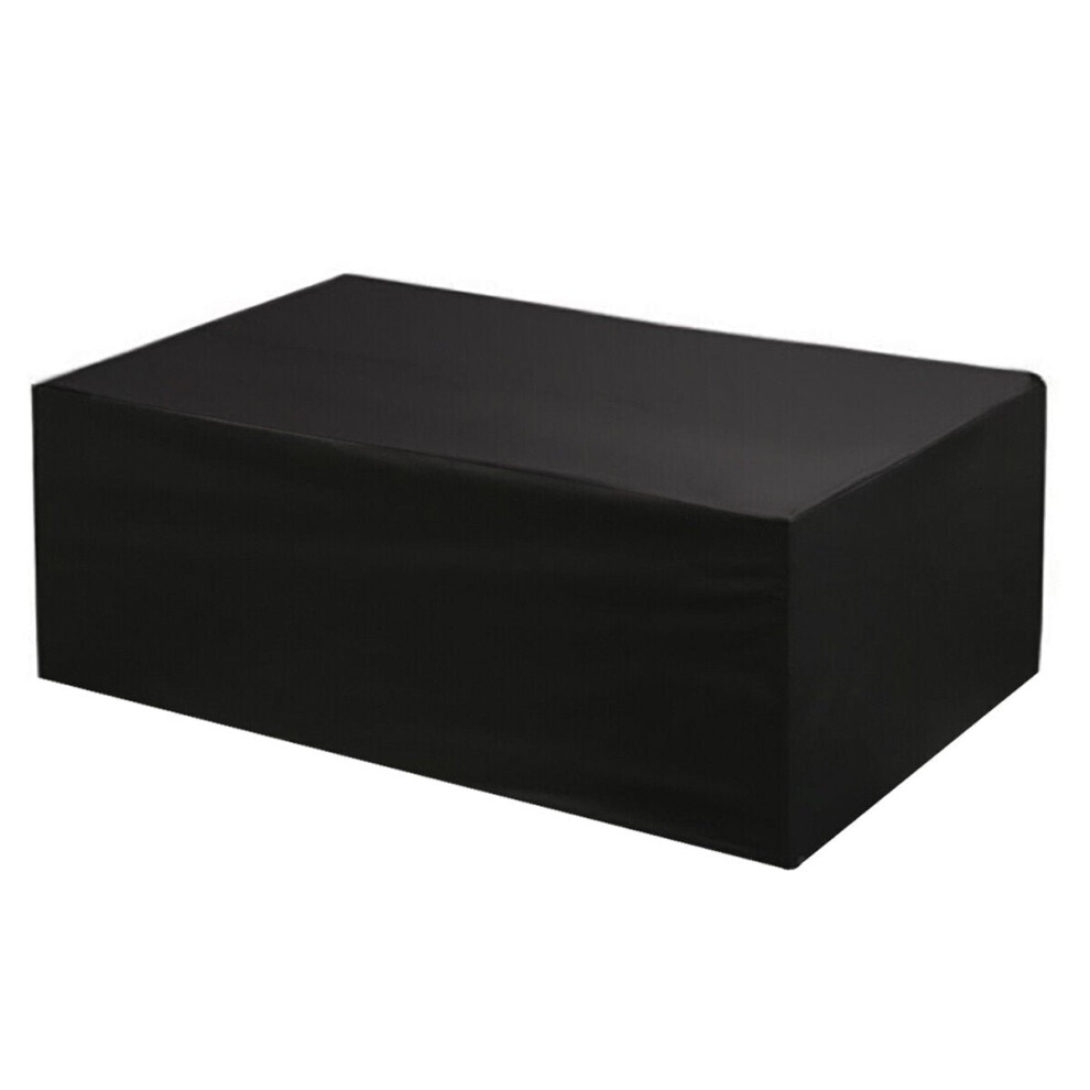 Garden Furniture Covers 420D Oxford Fabric Rectangular/Oval Cover, Windproof and Anti-UV, for Sofas and Chair Gard