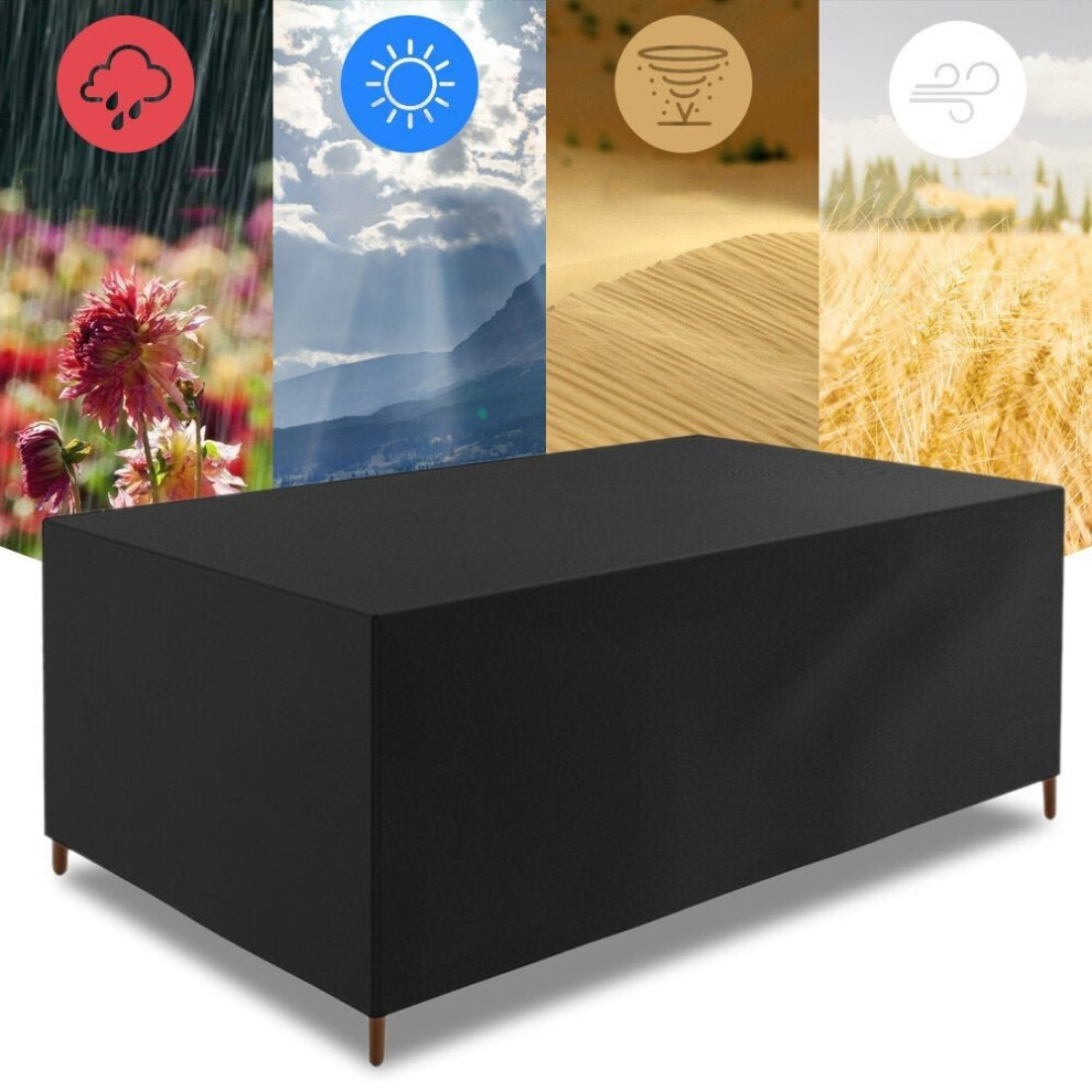 (M) Chair Cover Back Outdoor Patio Garden Furniture Waterproof Cover-image-OPC-P99QQV7-NEW