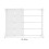 Living And Home (30-40cm) Adjustable Closet Cupboard Storage Shelf Organizer Extendable Divider Rack White 3