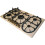 Kaiser Kaiser Empire 86cm Gas Hob | Ivory 5 Burner Cooktop 2