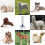 Pro Pet Dog Grooming Clipper Πυκνή γούνα τρίψιμο τρίχας Ηλεκτρική ξυριστική μηχανή 12