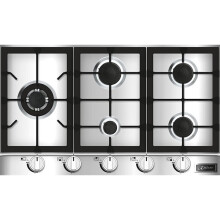 Kaiser Avantgarde Pro 86cm Gas Hob | Stainless Steel 5 Burner Cooktop