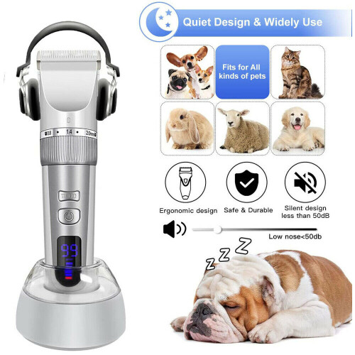 Pro Pet Dog Grooming Clipper Πυκνή γούνα τρίψιμο τρίχας Ηλεκτρική ξυριστική μηχανή 1