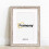 (A3  Pic (A2 Frame)) Walnut Vintage Distressed Effect Picture Frame, Wall Hanging Photo Frames, Home Décor Frame With White Mount 1