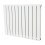 NRG (Horizontal 600x748mm - Double) NRG Flat Panel Designer Bathroom Central Heating Radiator Gloss White Column 2