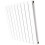 NRG (Horizontal 600x612mm - Double) NRG Flat Panel Designer Bathroom Central Heating Radiator Gloss White Column 2