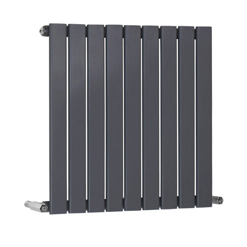 NRG (Single-600x612 mm) NRG Flat Panel Column Designer Radiator Heater Central Heating Rads Anthracite 2