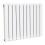 NRG (Horizontal 600x748mm - Double) NRG Flat Panel Designer Bathroom Central Heating Radiator Gloss White Column 3