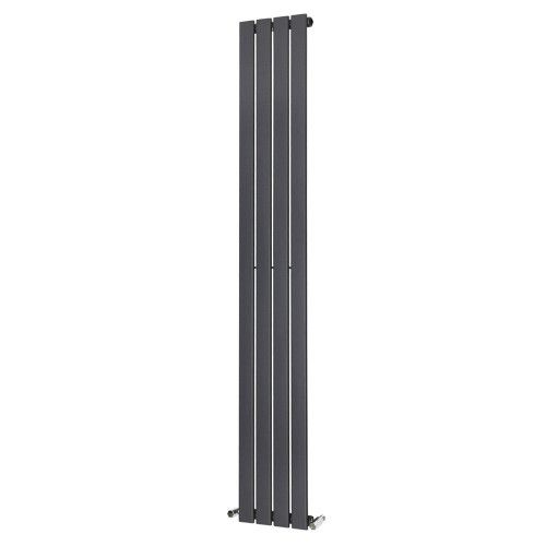NRG (Single-1600x272 mm) NRG Flat Panel Column Designer Radiator Heater Central Heating Rads Anthracite 2