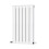 NRG (Horizontal 600x408mm - Double) NRG Flat Panel Designer Bathroom Central Heating Radiator Gloss White Column 3
