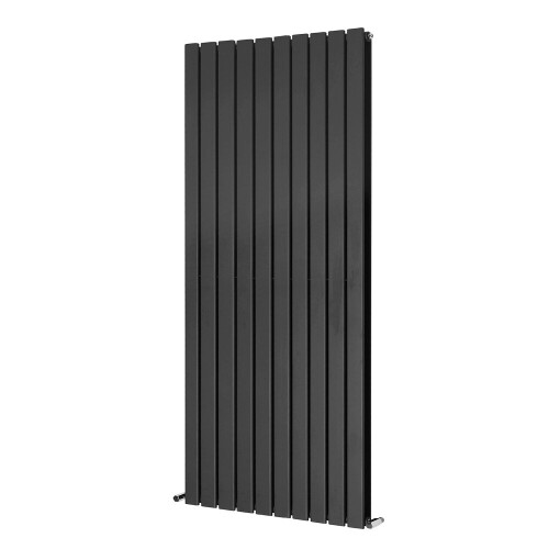 NRG (Double-1600x680 mm) NRG Flat Panel Column Designer Radiator Heater Central Heating Rads Anthracite 2
