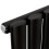 NRG (Horizontal 600x413mm - Single) NRG Premium Black Radiator Oval Column Designer Central Heating  UK 2