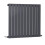 NRG (Single-600x748 mm) NRG Flat Panel Column Designer Radiator Heater Central Heating Rads Anthracite 2