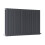 NRG (Double-600x1020 mm) NRG Flat Panel Column Designer Radiator Heater Central Heating Rads Anthracite 3