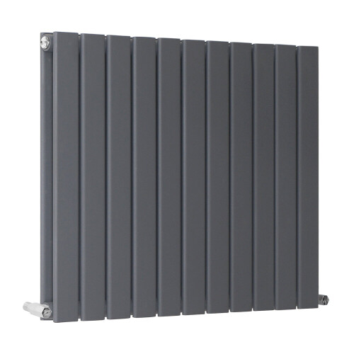 NRG (Double-600x748 mm) NRG Flat Panel Column Designer Radiator Heater Central Heating Rads Anthracite 1