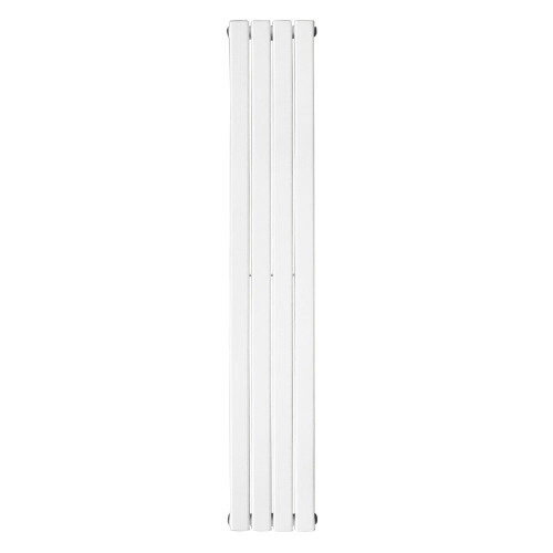 NRG (Vertical 1600x272mm - Single) NRG Flat Panel Designer Bathroom Central Heating Radiator Gloss White Column 2