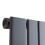 NRG (Single-600x408 mm) NRG Flat Panel Column Designer Radiator Heater Central Heating Rads Anthracite 5