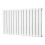 NRG (Horizontal 600x1020mm - Double) NRG Flat Panel Designer Bathroom Central Heating Radiator Gloss White Column 2