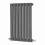 NRG (Horizontal 600x413mm - Single) NRG Oval Column Designer Radiator Bathroom Central Heating Anthracite 2