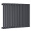 NRG (Horizontal 600x1003mm - Single) NRG Oval Column Designer Radiator Bathroom Central Heating Anthracite 2