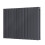 NRG (Double-600x884 mm) NRG Flat Panel Column Designer Radiator Heater Central Heating Rads Anthracite 2