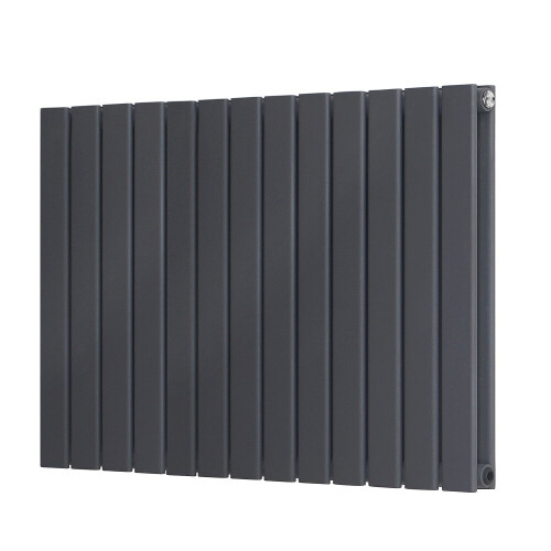 NRG (Double-600x884 mm) NRG Flat Panel Column Designer Radiator Heater Central Heating Rads Anthracite 1