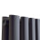 NRG (Horizontal 600x413mm - Double) NRG Oval Column Designer Radiator Bathroom Central Heating Anthracite 5