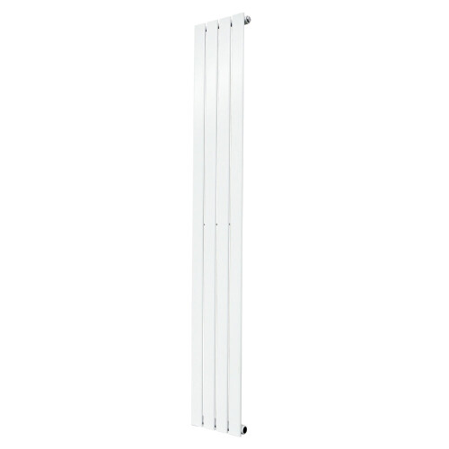 NRG (Vertical 1800x272mm - Single) NRG Flat Panel Designer Bathroom Central Heating Radiator Gloss White Column 1
