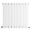 NRG (Horizontal 600x612mm - Single) NRG Flat Panel Designer Bathroom Central Heating Radiator Gloss White Column 3