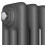 NRG (1500 x 200mm-3 Column) NRG Traditional Anthracite Cast Iron Style Radiator 4