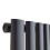 NRG (Vertical 1800x472mm - Single) NRG Oval Column Designer Radiator Bathroom Central Heating Anthracite 6