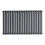 NRG (Horizontal 600x1003mm - Single) NRG Oval Column Designer Radiator Bathroom Central Heating Anthracite 4