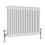 NRG (600 x 830mm-3 Column) NRG Traditional White Bathroom Cast Iron Radiator 2