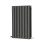 NRG (Horizontal 600x413mm - Double) NRG Oval Column Designer Radiator Bathroom Central Heating Anthracite 2