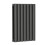 NRG (Horizontal 600x413mm - Double) NRG Oval Column Designer Radiator Bathroom Central Heating Anthracite 3