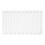 NRG (Horizontal 600x1020mm - Single) NRG Flat Panel Designer Bathroom Central Heating Radiator Gloss White Column 2