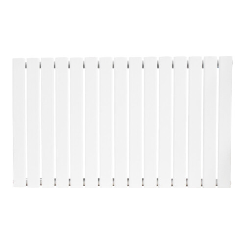 NRG (Horizontal 600x1020mm - Single) NRG Flat Panel Designer Bathroom Central Heating Radiator Gloss White Column 1