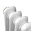 NRG (600 x 1010mm-2 Column) NRG Traditional White Bathroom Cast Iron Radiator 4