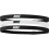 Nike Nike Mixed Width Hairbands 3 Pack Black / White / Black 1
