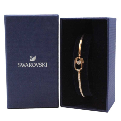 Swarovski Swarovski Sparkling Dance Rose Gold Bangle Bracelet 1