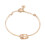 Swarovski Swarovski Sparkling Dance Rose Gold Bangle Bracelet 1