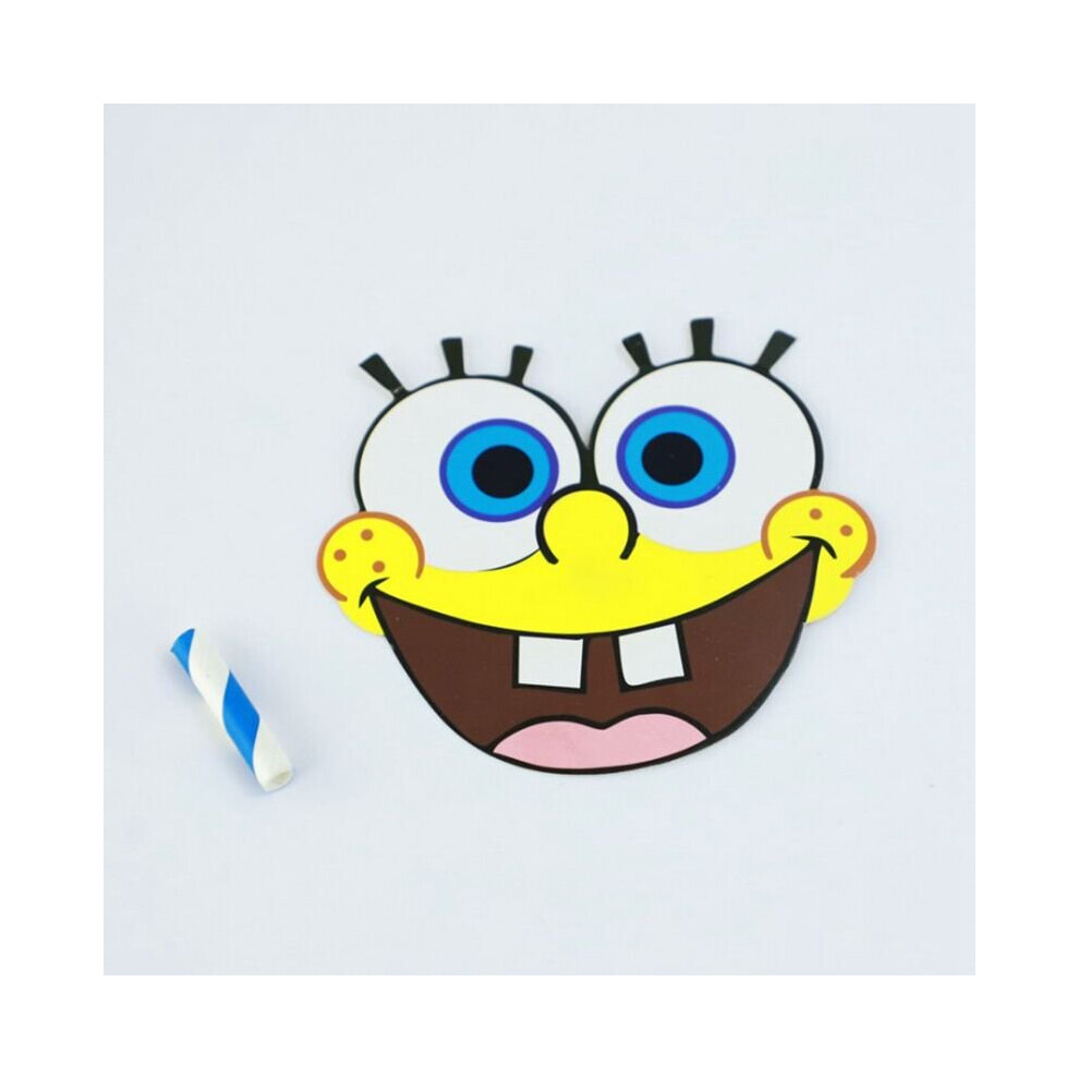 Spongebob Themed Cake Topper Kids Birthday Decor Party Supplies