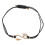 Swarovski Swarovski Power Collection Black Cord Swan Bracelet 1