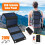 100W Foldable Solar Panel USB Charger Outdoor Emergency Power Bank 6