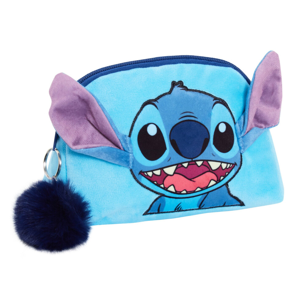 Disney (One Size) Lilo And Stitch Make Up Bag For Women Cosmetic Toiletries Bag Pencil Case