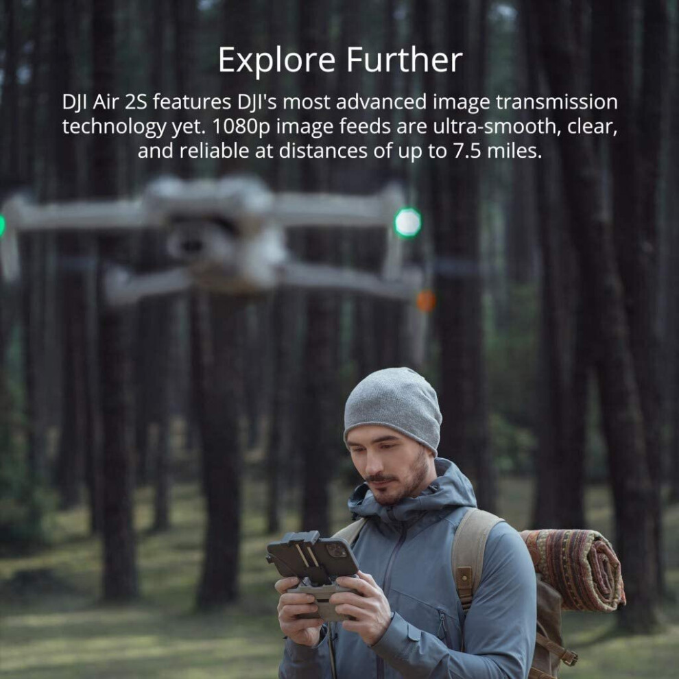 DJI Air 2S - Drone Quadcopter UAV with 3-Axis Gimbal Camera, Gray