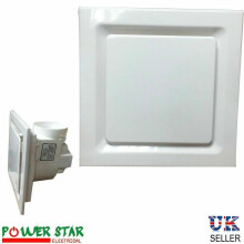 (10 Inches) Extractor Ceiling Exhaust Fan Ventilation Bathroom Kitchen Toilet 8 Inch 10 Inch