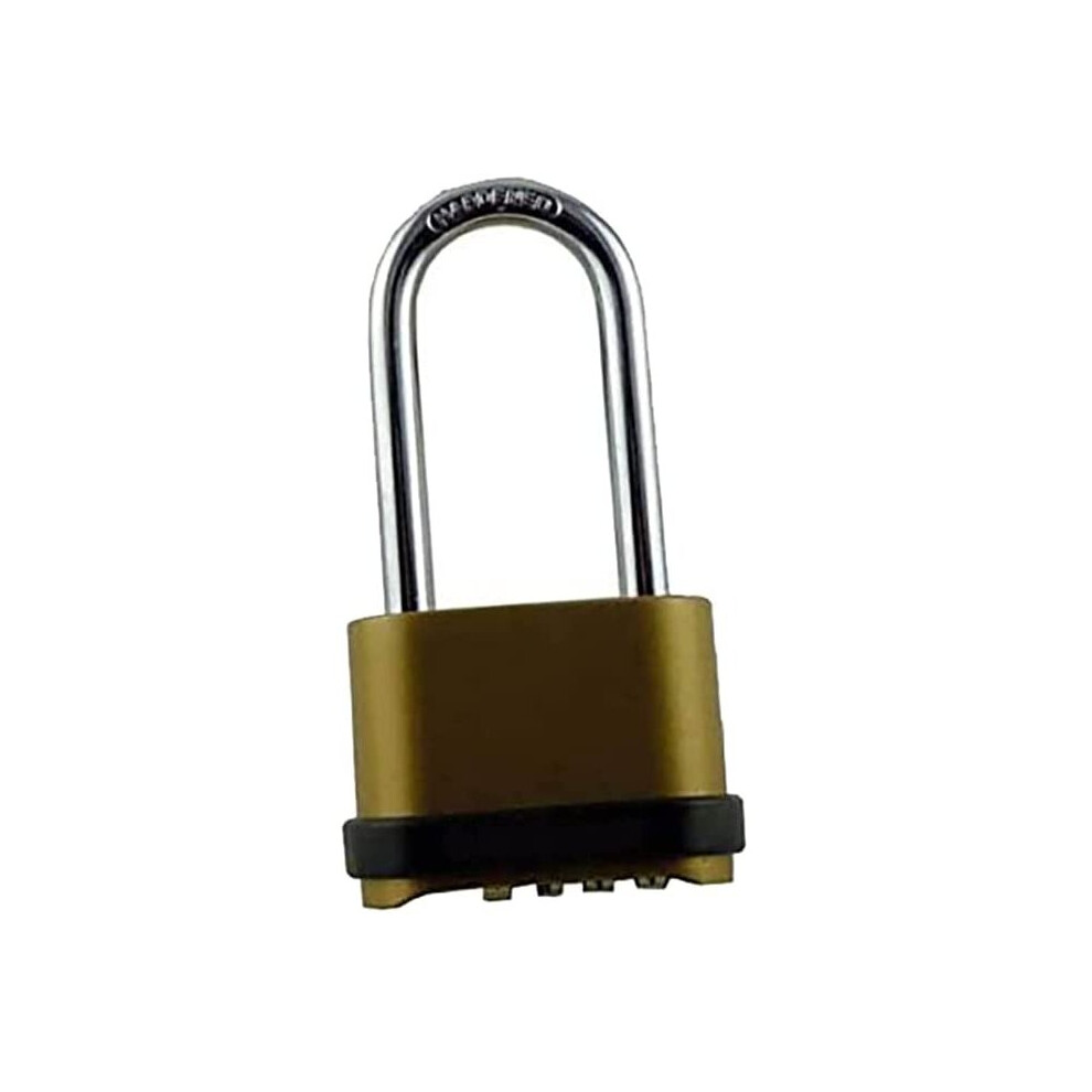 4 Digit Combination Padlock 57mm Shackle for Shed Garage Gate Home