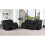 Furniture 786 (Black) Roma Recliner 3+2 Seater Leather Sofa Set 4