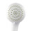 White Shower Handset 6 Mode Function Large Head Easy Clean Nozzles 3